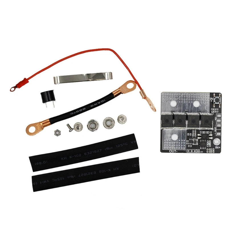

DIY Portable 5V Battery Storage Spot Welding Machine Circuit Board Welding Equipment Spot Welders Pen For farad Capacitor 28GF