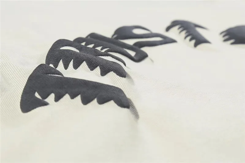 Футболка Мужская/женская с 3D эффектом пены уличная одежда надписью TRUST GOD Kanye West