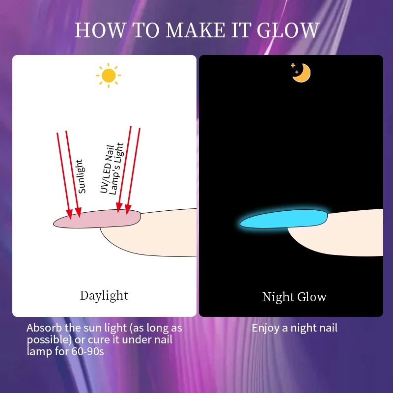 LILYCUTE 5ml Luminous Line Gel Nail Polish Glow In Dark Fluorescent Neon UV LED Semi Permanent Soak Off DIY Painting Varnish | Красота и