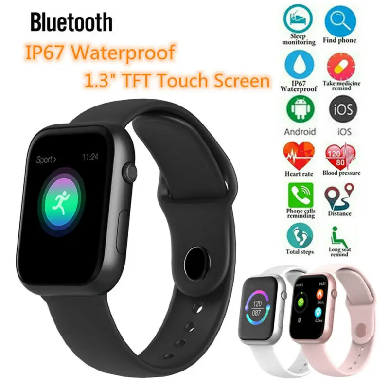 Смарт часы SX16 для мужчин и женщин фитнес трекер с пульсометром спортивные