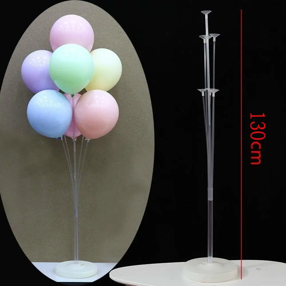 Splice 1M/1.3 M/1.6M Balloon Frame Bracket Durable Actual with Base Kids Festival Wedding Decoration Transparent | Дом и сад