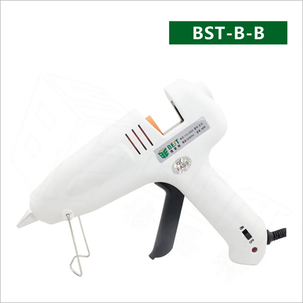 

40W/60W/80W Heat Glue Gun Hot Melt Glue Gun Glass Glue Gun Sol Tool Paste Ceramic Heating Heater Craft Repair Glue Melting Tool