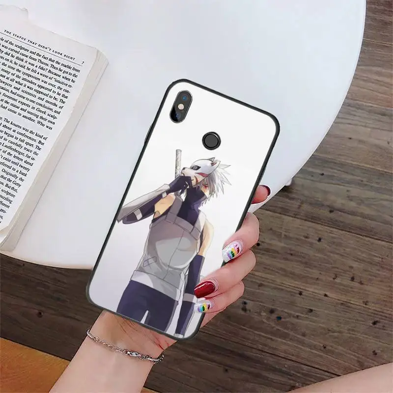 

Naruto Kakashi Phone Case For Xiaomi Redmi 4x 5 plus 6A 7 7A 8 mi8 8lite 9 note 4 5 7 8 pro