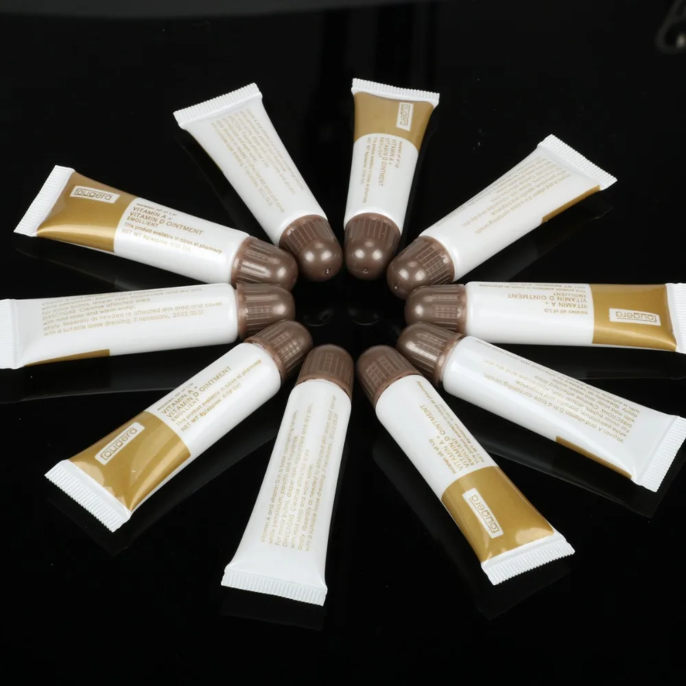 Уход за татуировкой крем Профессиональный 25/50 шт в наборе витамин мази с