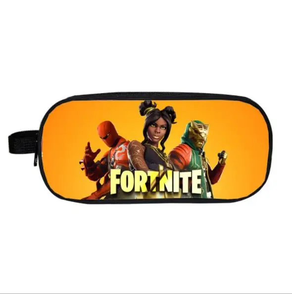 FORTNITE estojo escolar пенал школьный студенческий Карандаш Чехол из мультфильма, серия «Han», Детская сумка для карандашей - Цвет: 13