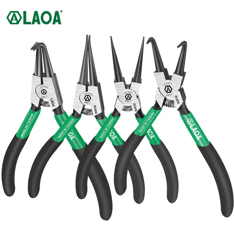 

LAOA 5/7/9/12 Inch Internal External Pliers Retaining Clips Multifunctional Snap Ring Circlip Pliers For Hand Tool