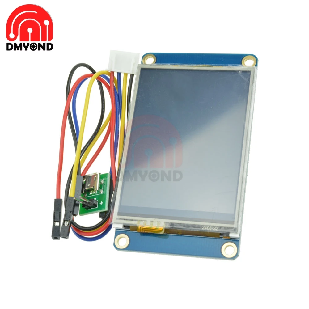 5V 2.4 Inch TFT 320 x 240 Resistive Touch Screen UART HMI LCD Module Display for Arduino Raspberry Pi 2 A+ English Nextion | Инструменты