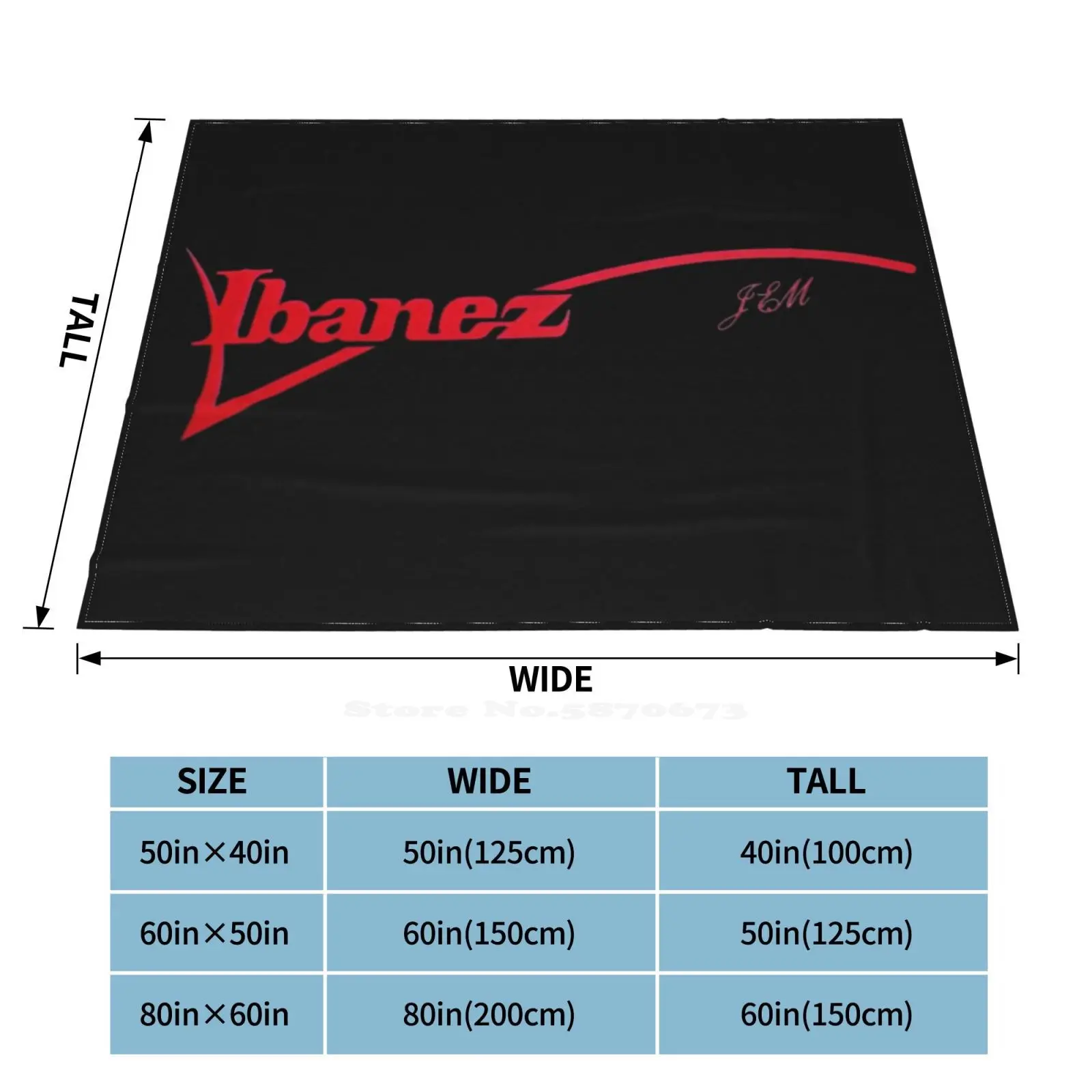 Ywam низкая цена новый принт Новинка модное мягкое теплое одеяло Jem логотип Стив