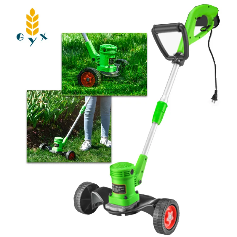 new technology electric lawn mower household small lawn mower hand push blade lawn mower trim more smoothly