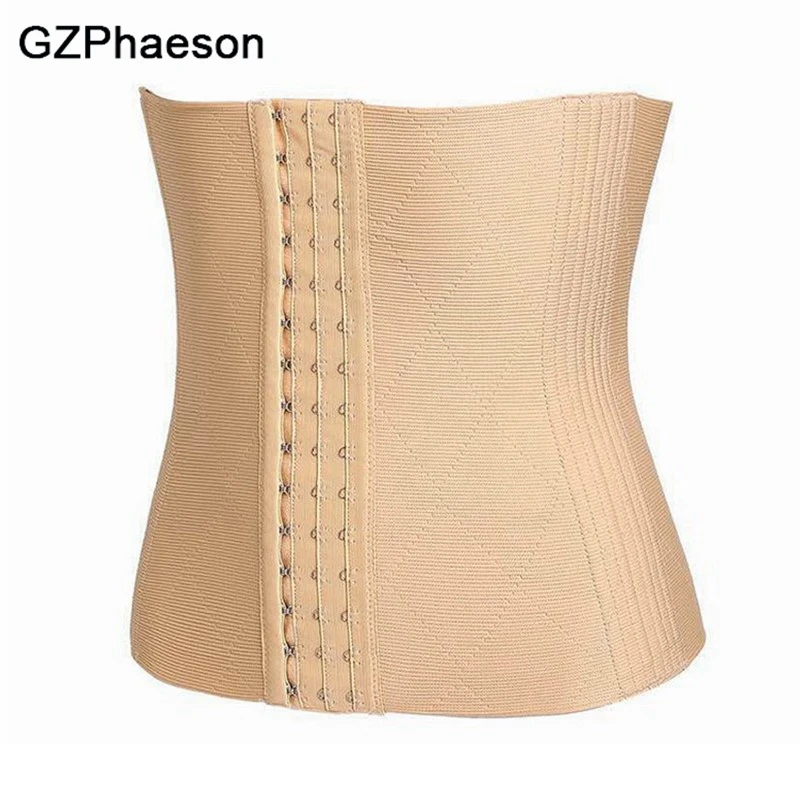 Seamless High Waist Body Waist Belts 16 Steel Boned Waist Training Corset One-piece Elastic Bands For Fitness Slim Shapewear