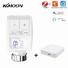 Умный привод радиатора Tuya ZigBee3.0, программируемый термостатический клапан радиатора, контроль температуры, ler управление через приложение, Голосовое управление