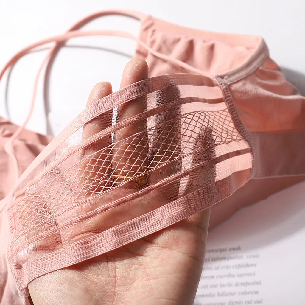 Женский бюстгальтер с кружевом Экстра тонкие бюстгальтеры перекрестной