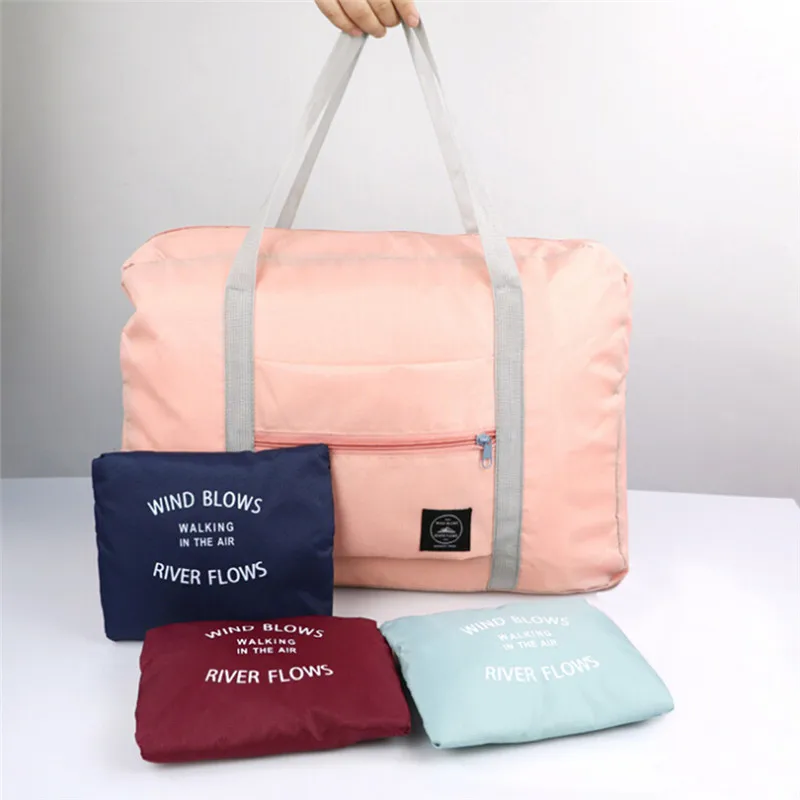 

Travel Storage Luggage Carry-on Organizer Big Foldable Hand Shoulder Duffle Bag