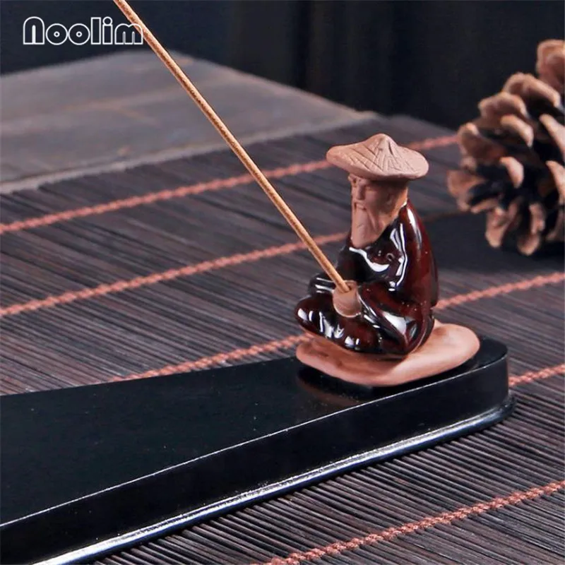 Керамическая палочка для благовоний горелка старика рыболовная кадильница