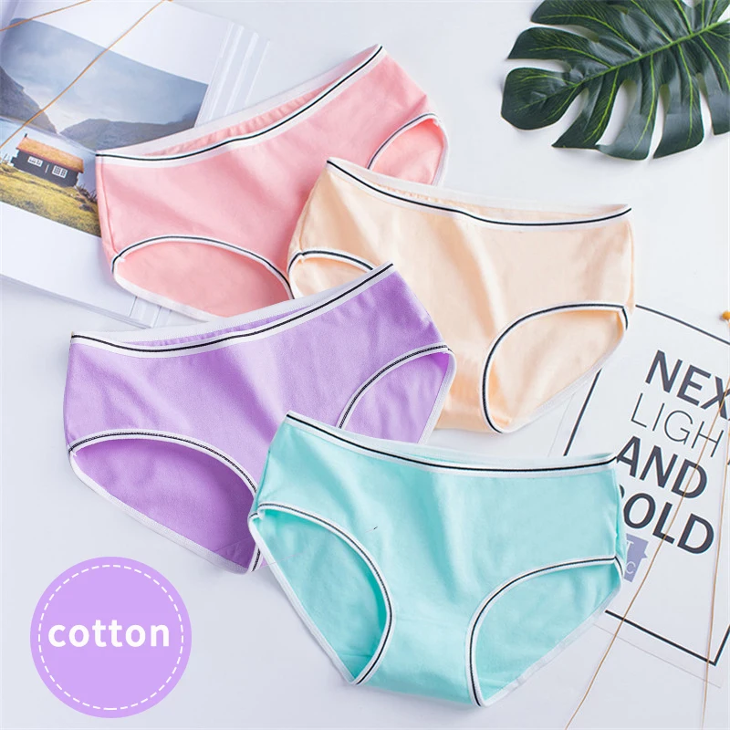 

Sexy Seamless Sports Panty Female T-back Solid Soft G-string Thong For Woman Underwear Ice Silk 3 Pcs