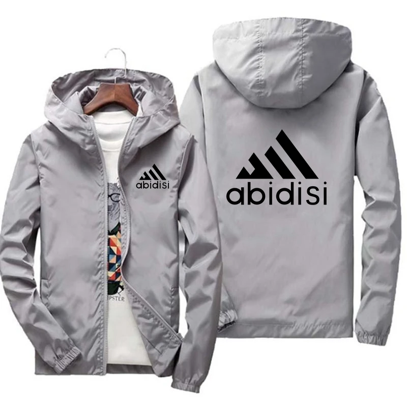 

2020 Spring And Summer New High Mountain Star Jacket Men's Street Windbreaker Hoodie Zipper Thin Jacket Men's Casual Jacket 7XL