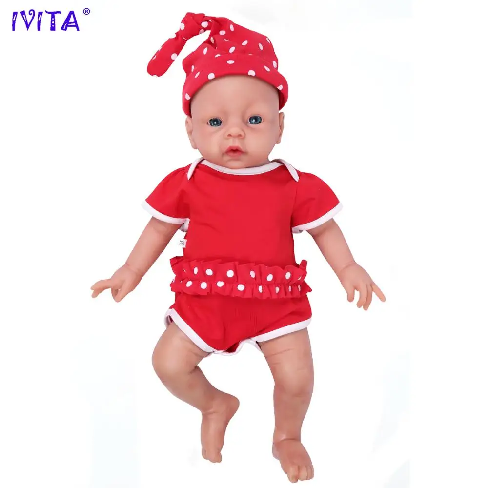 IVITA WG1506 51 см(20 дюймов) 3,2 кг силиконовая Возрожденный ребёнок реалистичные малыш реалистичные Bebe раннего образования деревянная игрушка имитация для детей