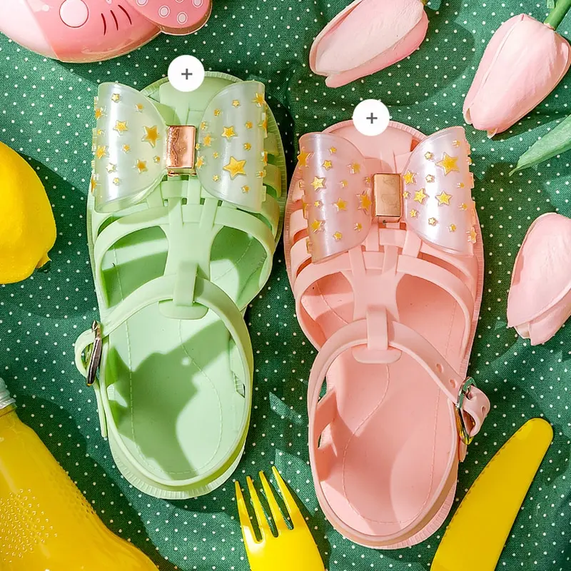 

Summer Children Sandals Baby Girls Toddler Soft Non-slip Princess Shoes Boys Casual Roman Slippers Kids Waterproof Beach Shoes