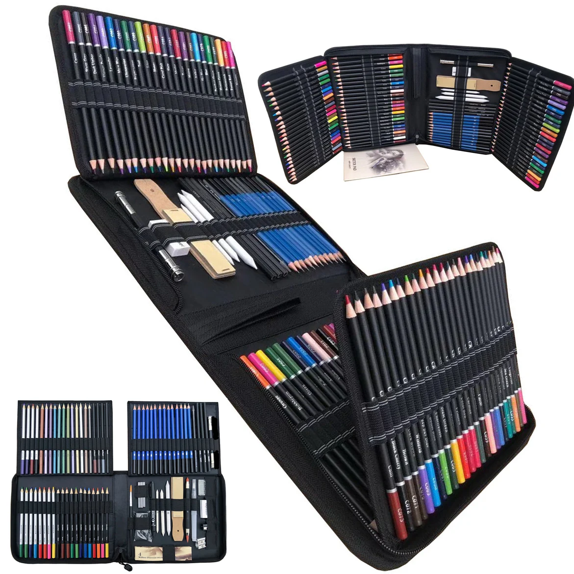 Sketch Pencils Set Drawing Pencil Set Art Tool Kit Watercolo