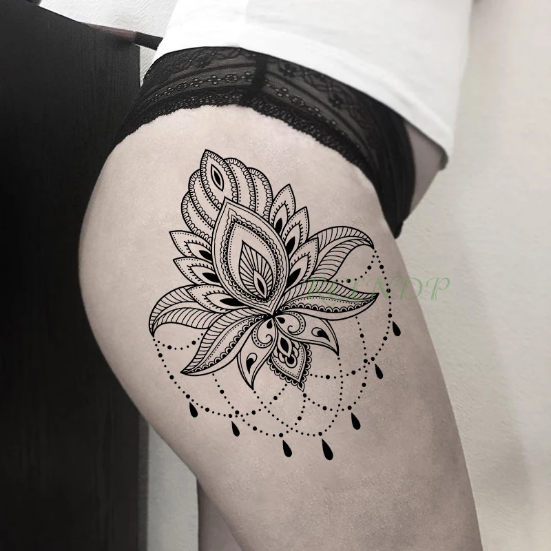 

Waterproof Temporary Tattoo Sticker rose flower triangle fake tatto flash tatoo large Stickers art tattoos for girl women men