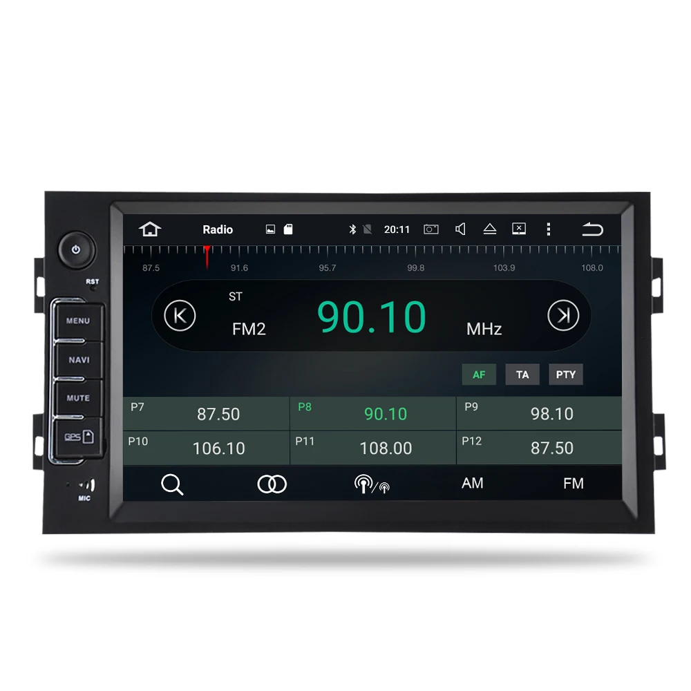 Восьмиядерный 4G RAM Android 9 0 автомобильный DVD плеер GPS навигация Мультимедиа Стерео