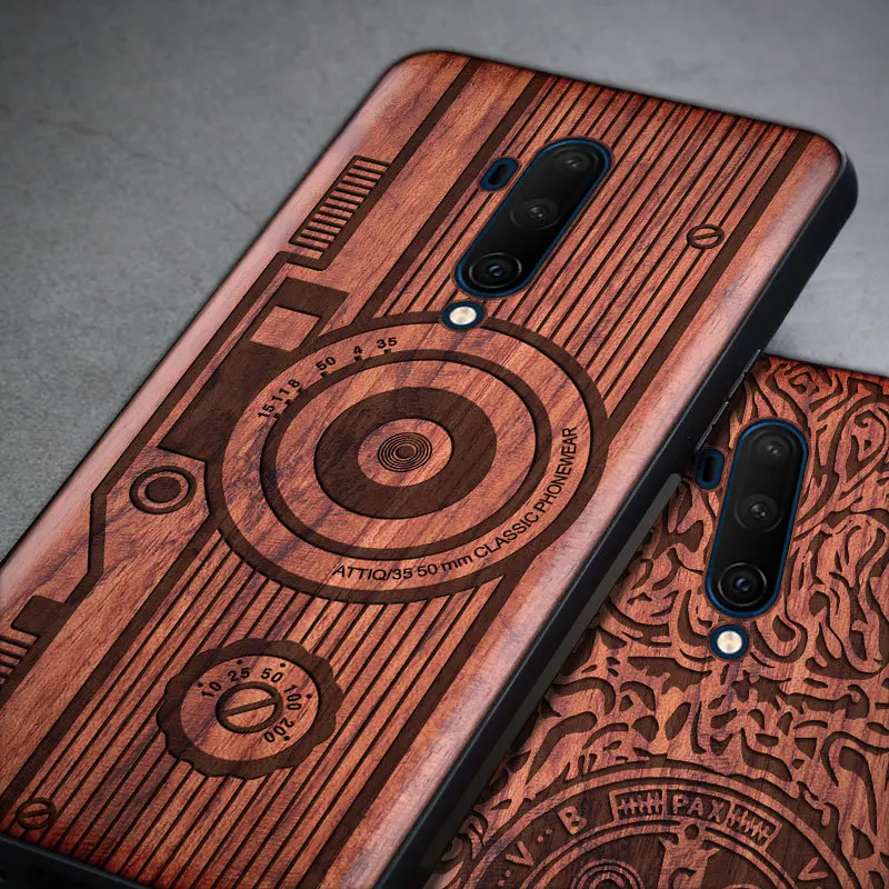 Чехол для телефона Oneplus 7t 7 pro оригинальный ТПУ чехол Boogic Wood OnePlus 6t 5t аксессуары