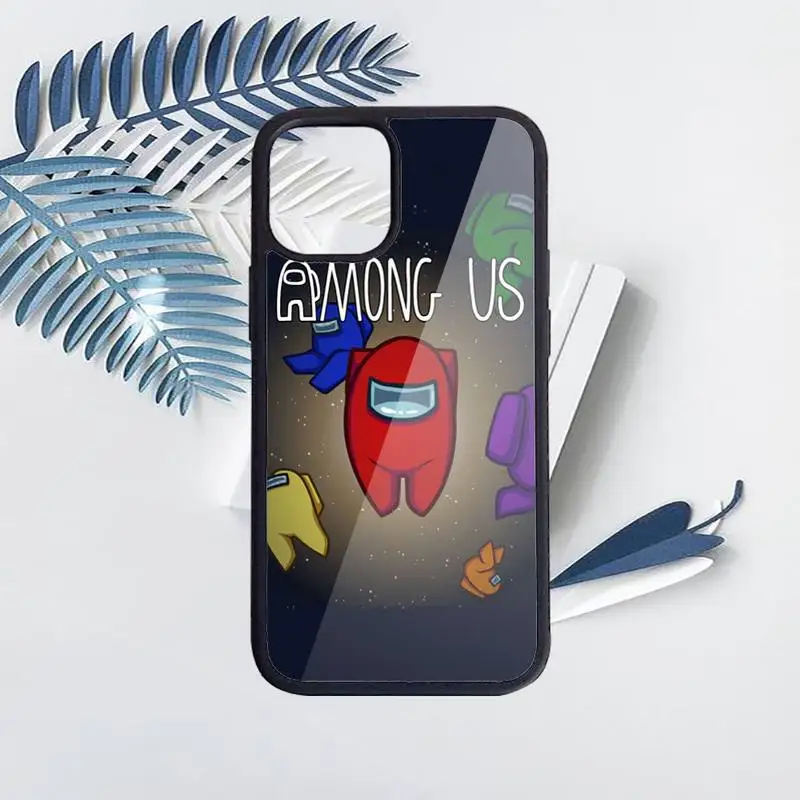 

Among Us Game design Phone Case PC for iPhone 11 12 pro XS MAX 8 7 6 6S Plus X 5S SE 2020 XR Luxury brand shell funda