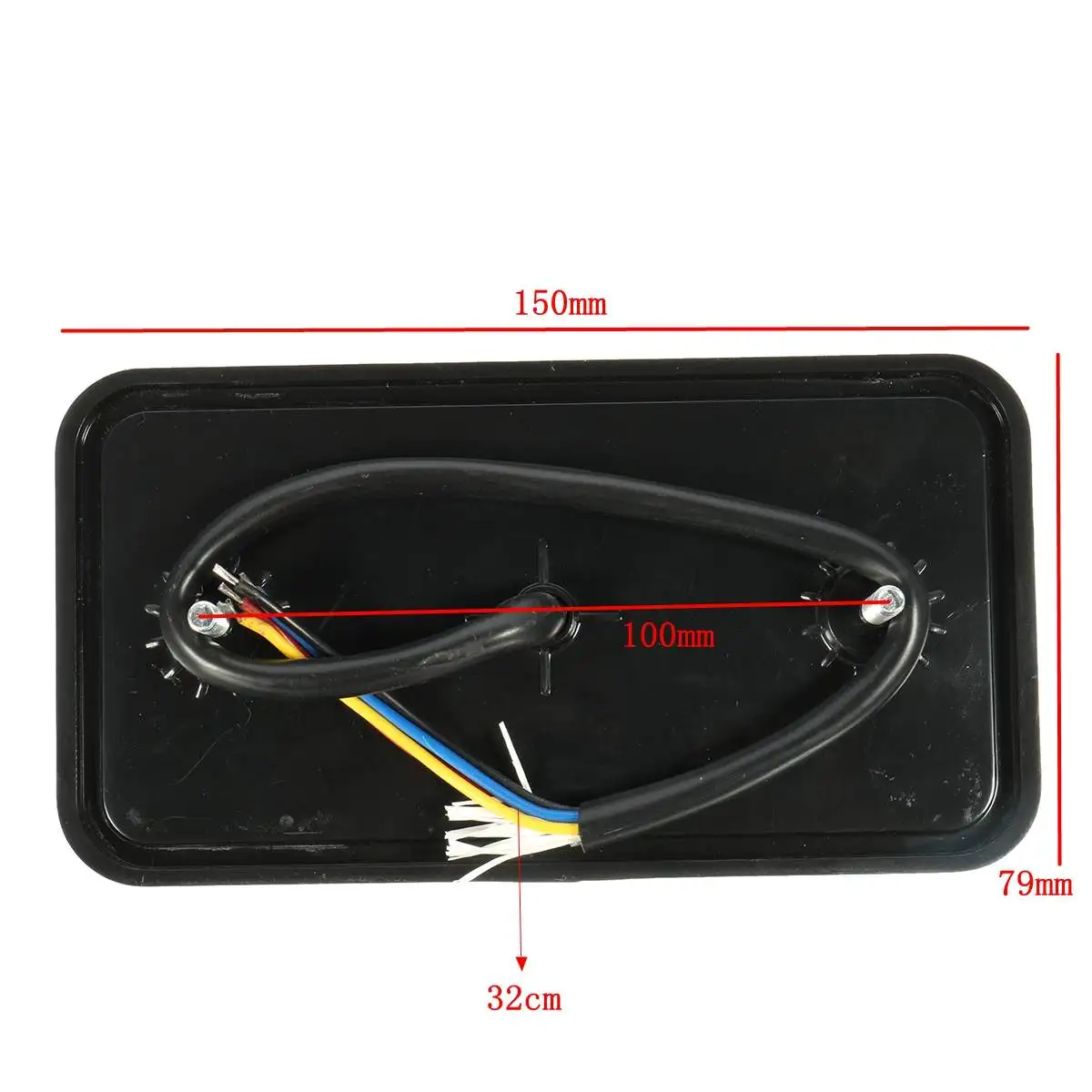 

2pcs 12V 24V 8 LED Car Trailer Truck Rear Tail Light Stop Brake Lights Indicator Lamp Taillight Turn Signal Lamp Bus Lorry