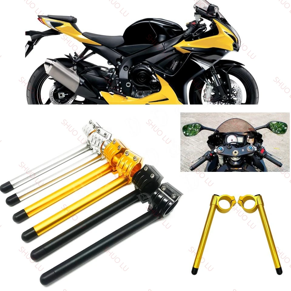 Для Suzuki GSXR 1000 750 600 GSX R GSXR1000 750/600 мотоциклетный раздельный зажим на руль вилка