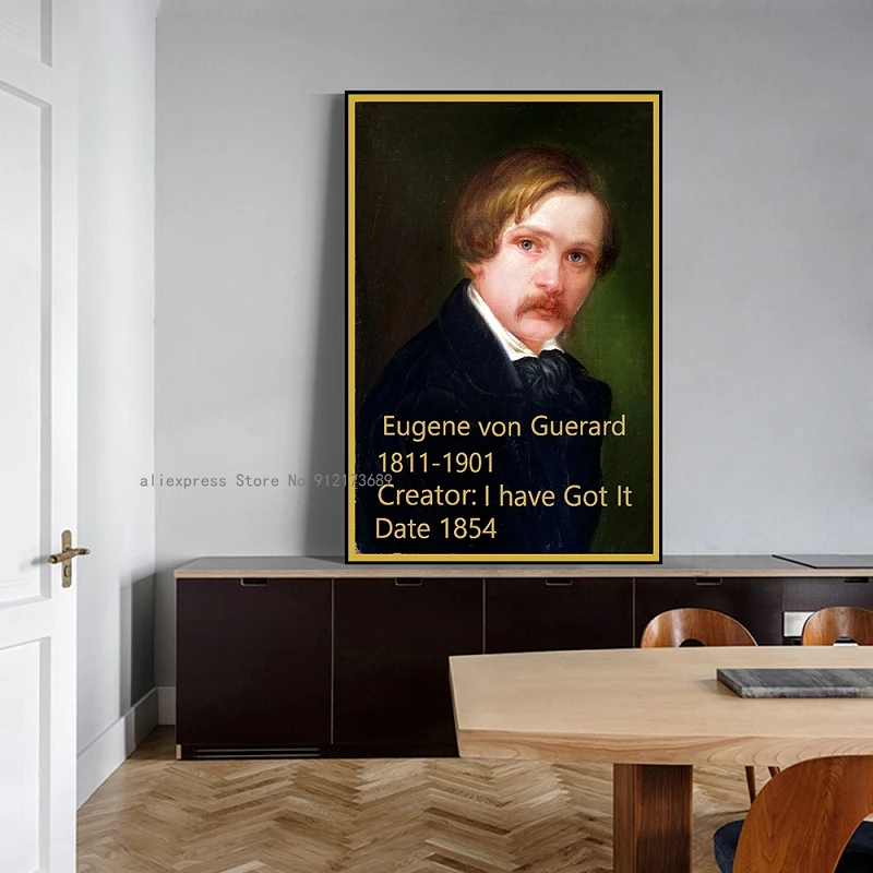 Художественное изображение Юджина воварарда портретная живопись холст плакаты
