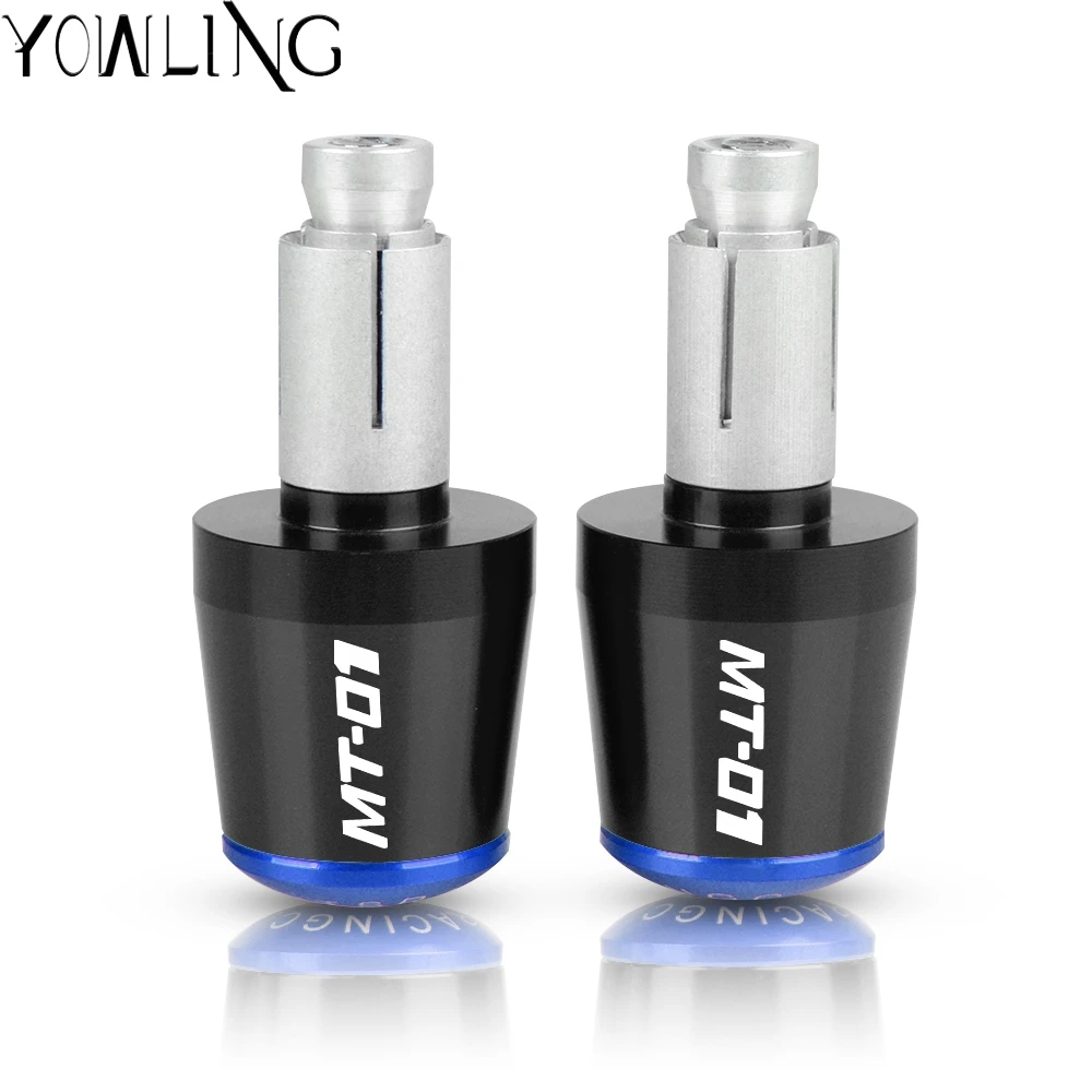 

FOR YAMAHA MT01 MT-01 MT 01 2004 2005 2006 2007 2008 2009 Motorcycle Handle Bar End Handlebar Grips Anti Vibration Silder Plug