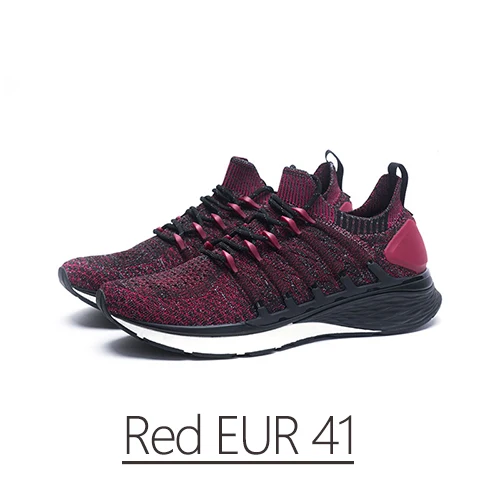 Xiaomi mi jia Shoes 3 мужские спортивные кроссовки для бега композитные mi dsole PU устойчивая поддержка слой Толстая стелька-губка Удобная - Цвет: Red 41