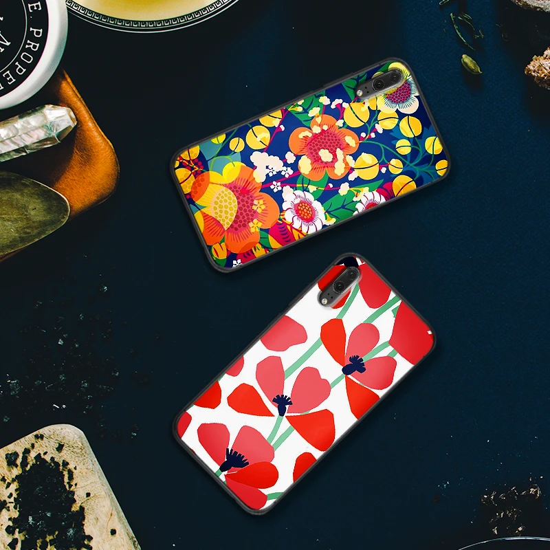 For huawei honor 7C 5.99IN 7X 8X 8C NOTE 10 VIEW 20 7A 9X Pro 8 9 lite phone case Vintage Flower | Мобильные телефоны и