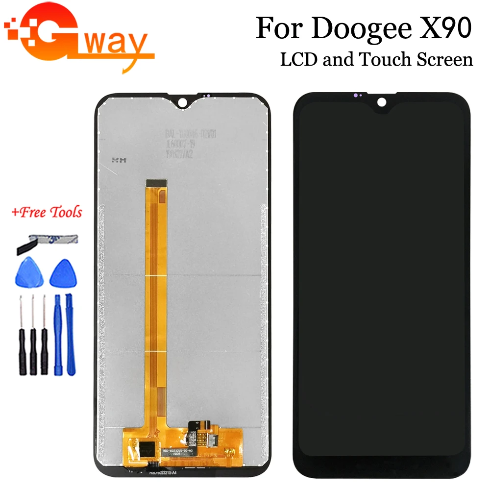 100% испытано на 6 1 дюймовый ЖК дисплей Doogee X90 кодирующий преобразователь