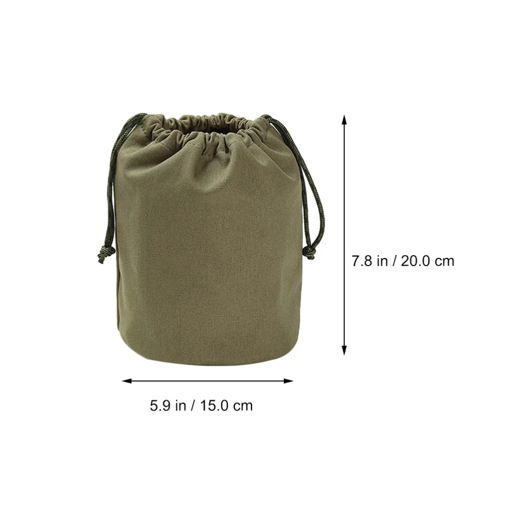 

1pc Drawstring Storage Bag Large Capacity Storage Bag Useful Camping Supply