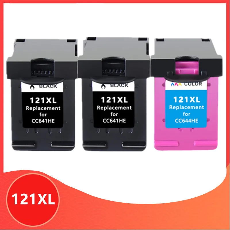3P Совместимость 121XL сменный картридж для принтера HP 121 hp с чернилами Deskjet D2563 F4283 F2423