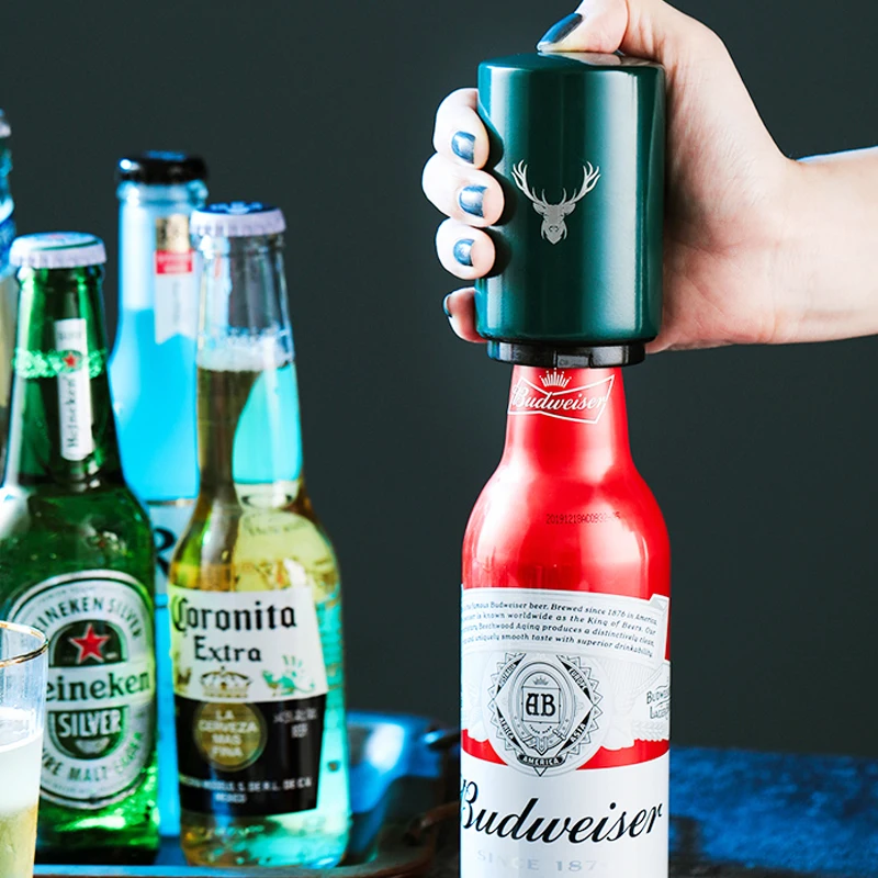 Магнитная открывалка для пивных бутылок автоматическая пива из нержавеющей