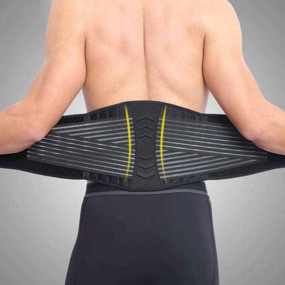 

1pc Waist Supporter Adjustable Weightlifting Fitness Waist Protective Belt