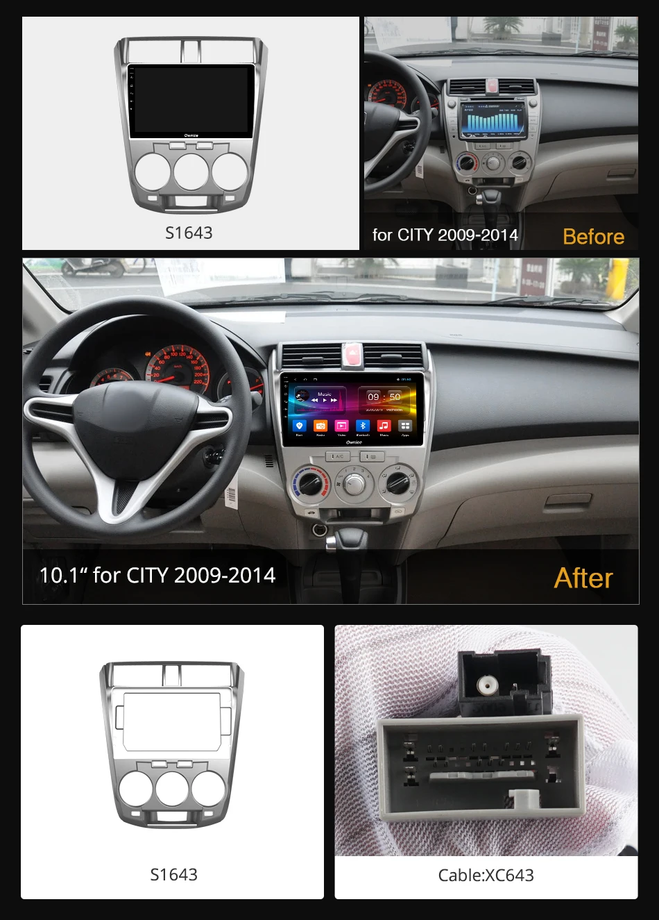 10 1 &quotOwnice K1 K2 K3 K5 K6 Android 9 0 2 Din Автомобильный Радио плеер GPS DVD для Honda City 2009 2010 2011 2012 2013