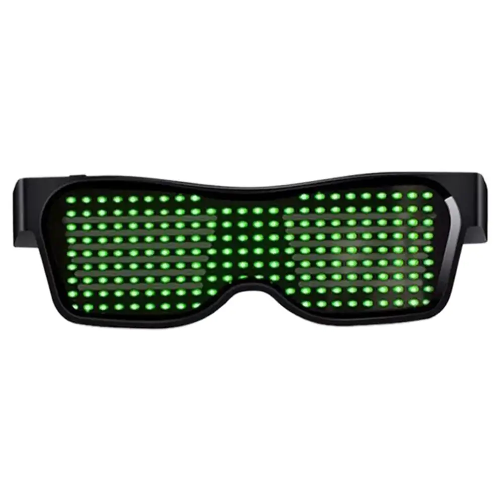 Green Волшебная светодиодная вспышка с Bluetooth, Led, вечерние, стекло, приложение, управление, Светящееся Стекло, es, USB зарядка, сделай сам, приложение, управление, многоязычная, быстрая вспышка, Led - Цвет: Green