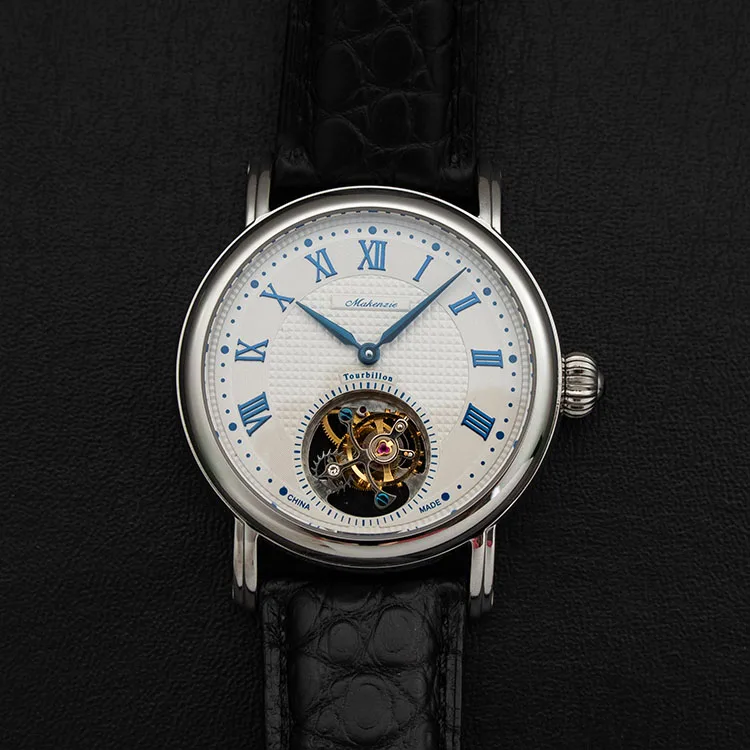 Мужские часы с сапфировым циферблатом, s Tourbillon,, ST8000(818,900), Move, мужские механические наручные часы из крокодиловой кожи, Лидирующий бренд