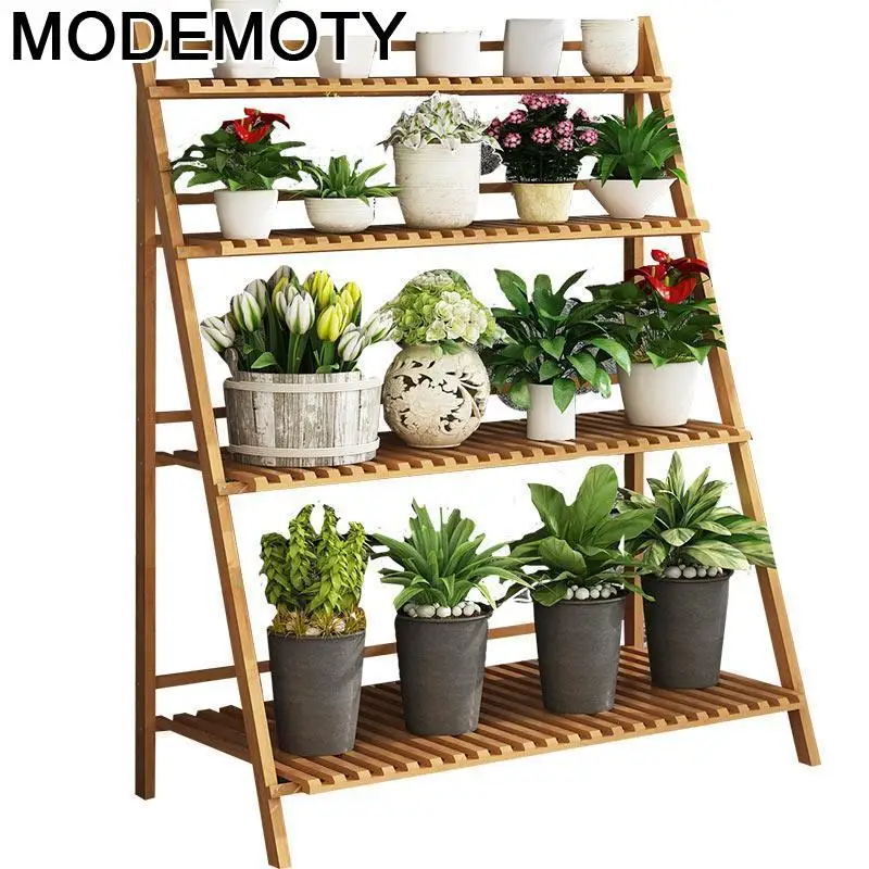 

Plante Wooden Shelves For Estanteria Rak Bunga Repisa Para Plantas Balkon Dekoration Shelf Stojak Na Kwiaty Outdoor Flower Stand