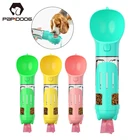 3 в 1 Портативный собака бутылка для воды маленький большой собаки путешествия Щенок Кот Поильник OutdoorWater диспенсер для подачи миска для домашних животных