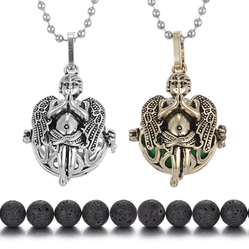 Новый аромат колье аромараспылитель призывающий ангелов открытый медальон