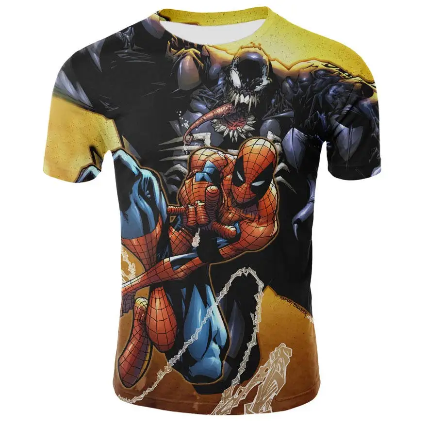 Футболка мужская суперклассная стройная с изображениями из фильма мстители |