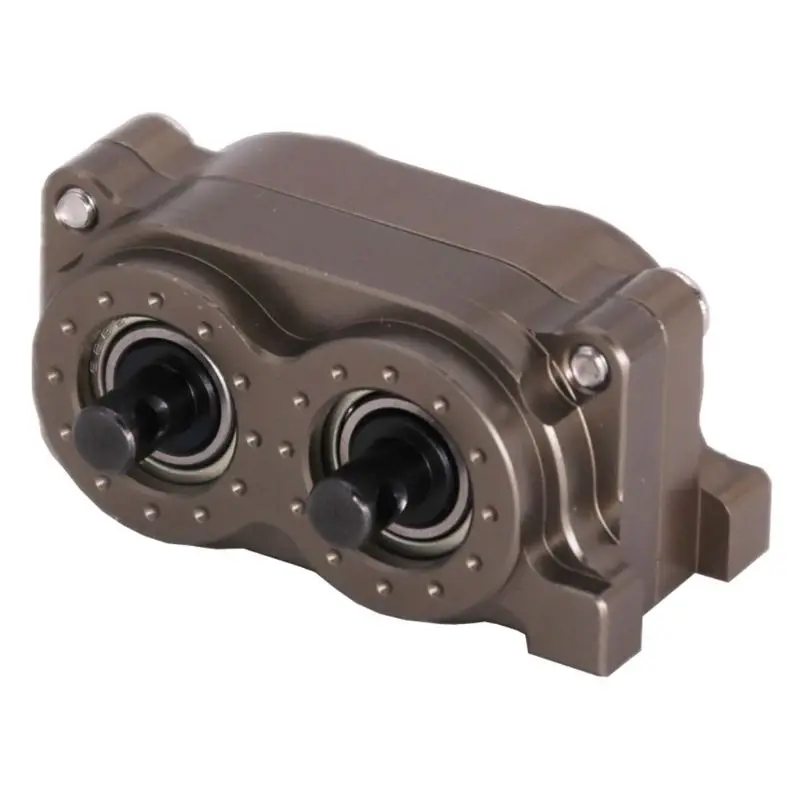 

1/10 чехол для коробки передач радиоуправляемого автомобиля, металлическая коробка передач с ЧПУ в сборе для Axial SCX10 RC Car