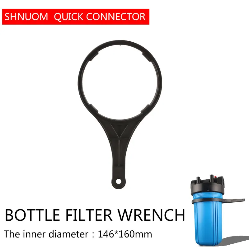 

Гаечный ключ для очистителя воды 10/20 дюймов фильтр жиров/картридж Корпус бутылка инструмент разборки Пластик гаечный ключ, дюймовый станда...