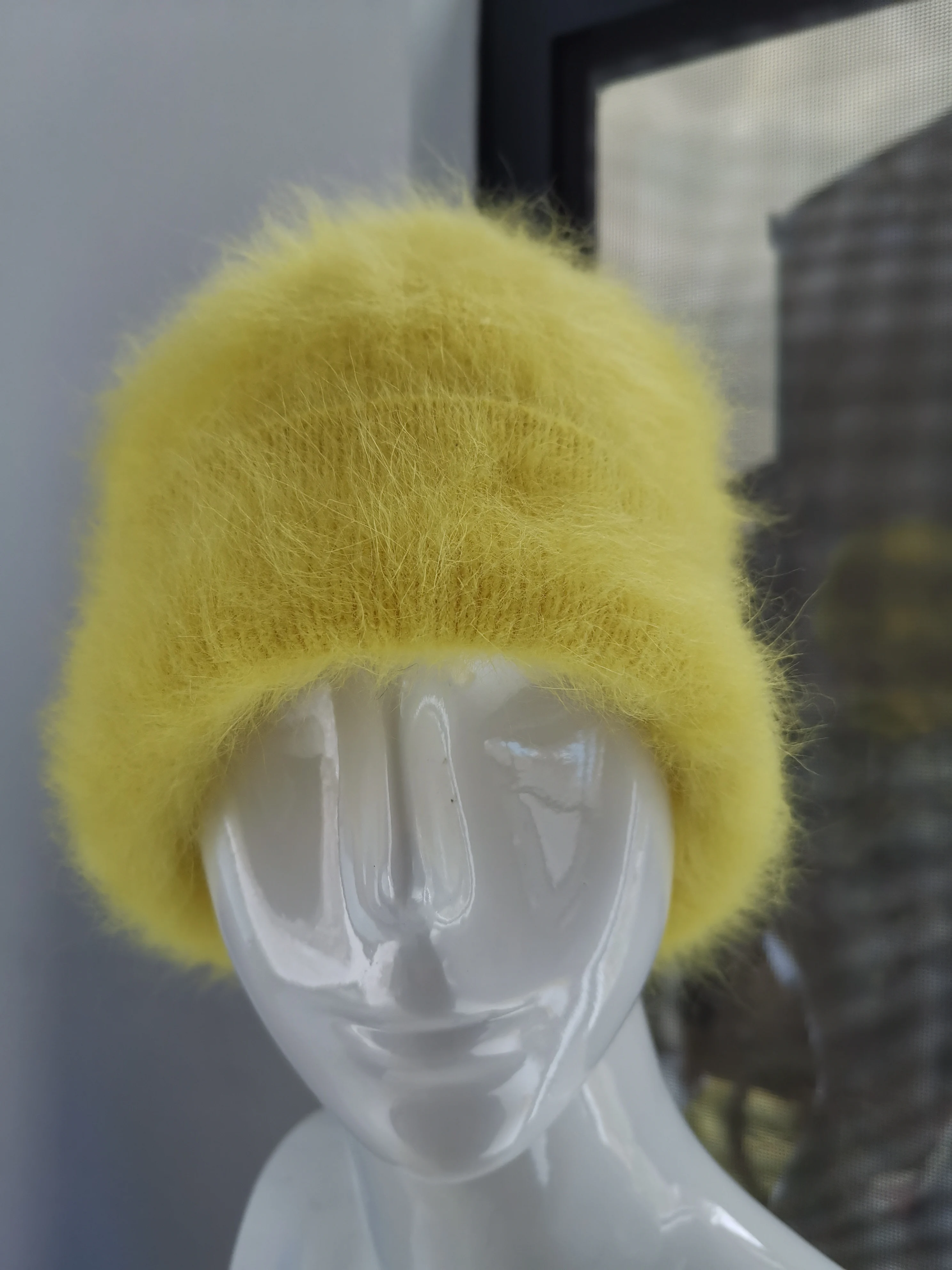 Женская зимняя шапка для мужчин и женщин милая плюшевая норковая кашемировая