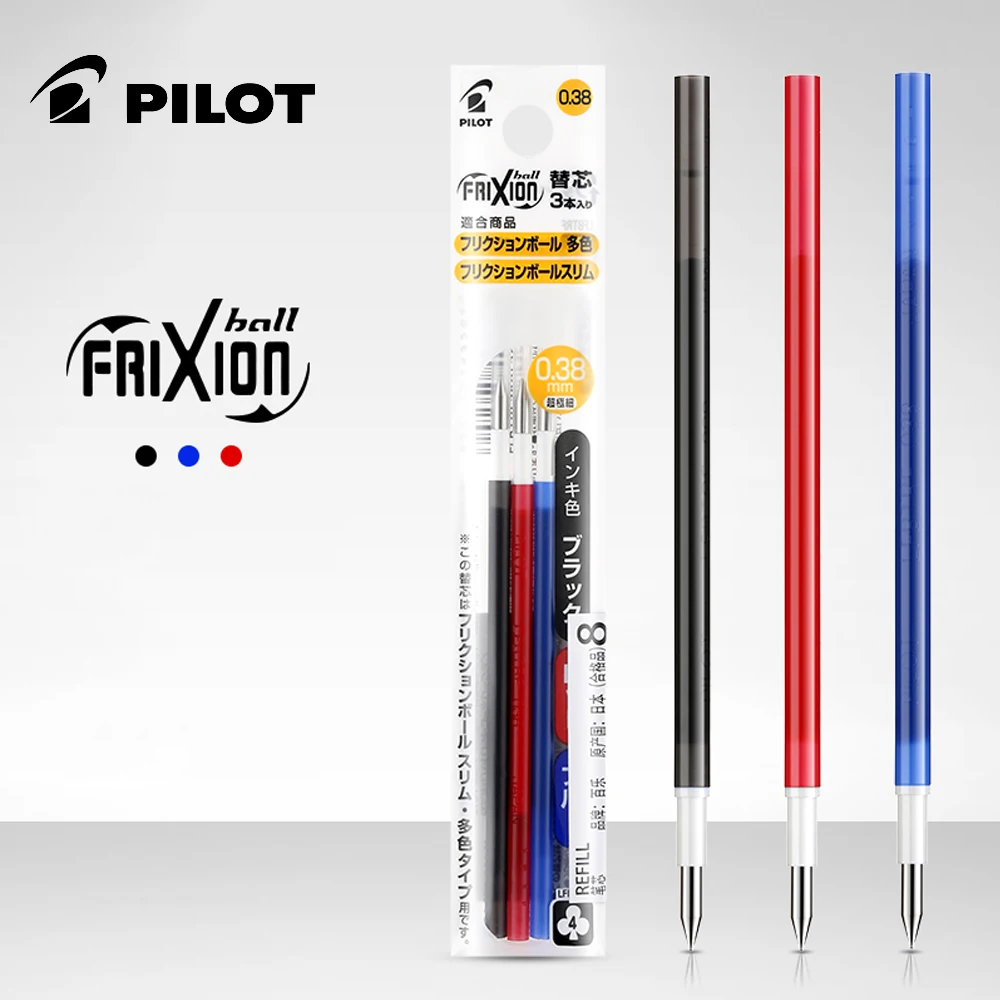 

3pcs Pilot LFBTRF30EF / UF Erasable Multifunctional Refill 0.38mm/0.5mm Writing Smoothly Refill Suitable for 18UF