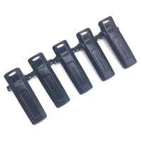 new 100 original 10pcs belt clip clamps for baofeng uv 82 cb two way radios walkie talkie accessories uv 82 8w back metal clips